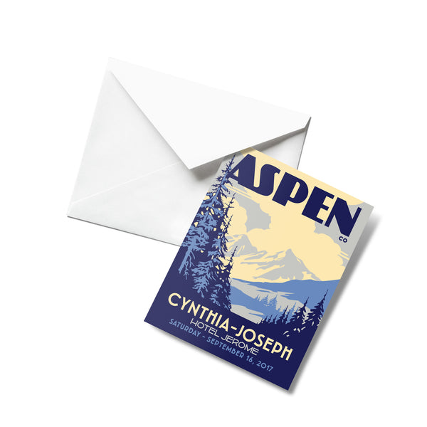 Alpine Valley Thank You Cards