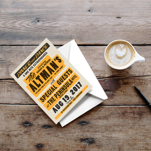 Big Show Thank You Cards