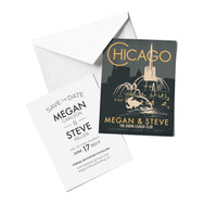 Chicago Buckingham Fountain Save The Date