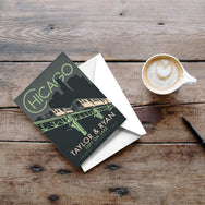 Chicago "EL" Thank You Cards