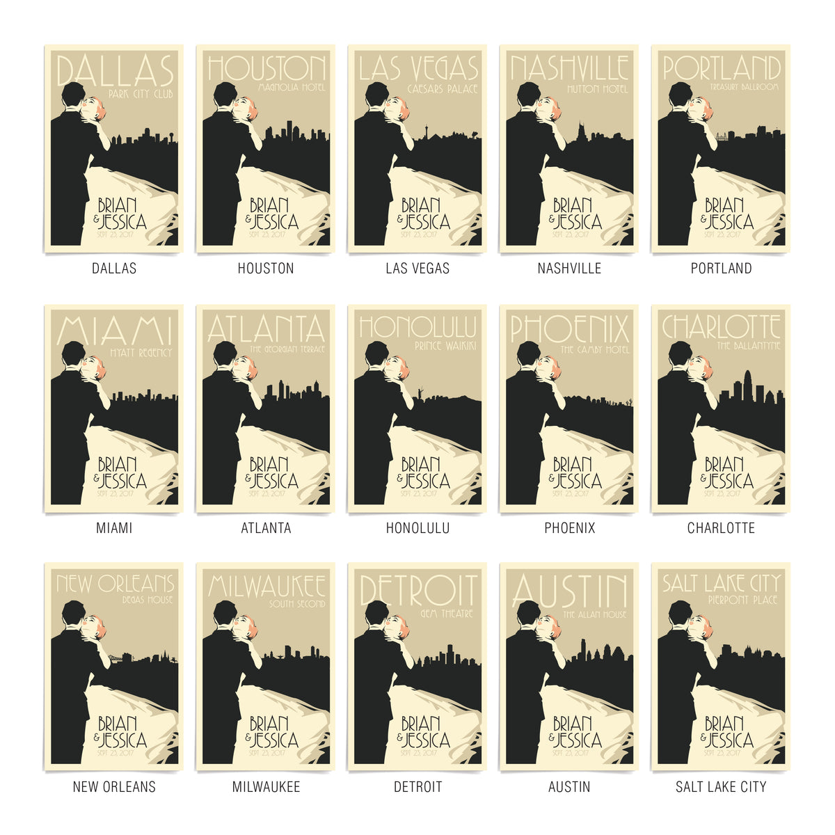 Skyline Save The Dates