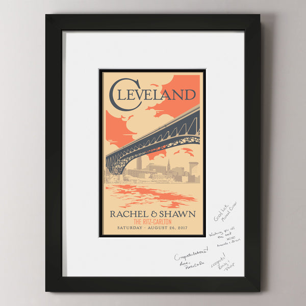 Cleveland Skyline Guest Book