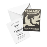 Love Birds Save The Date