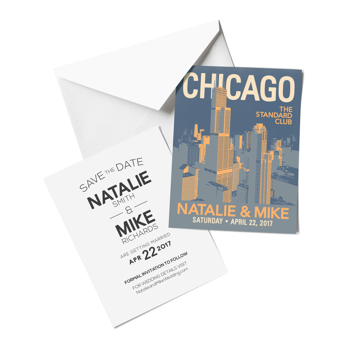 Downtown Chicago Save The Date