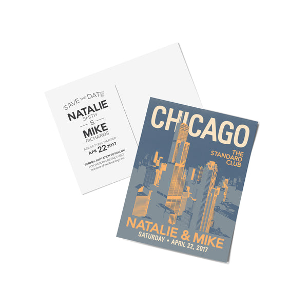 Downtown Chicago Save The Date