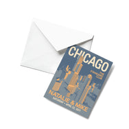 Downtown Chicago Thank You Cards