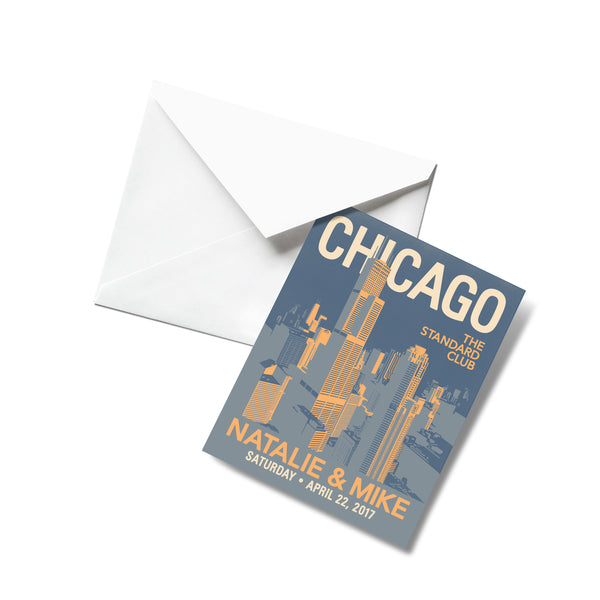 Downtown Chicago Thank You Cards