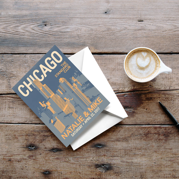 Downtown Chicago Thank You Cards