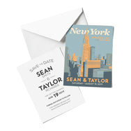 New York Downtown Save The Date