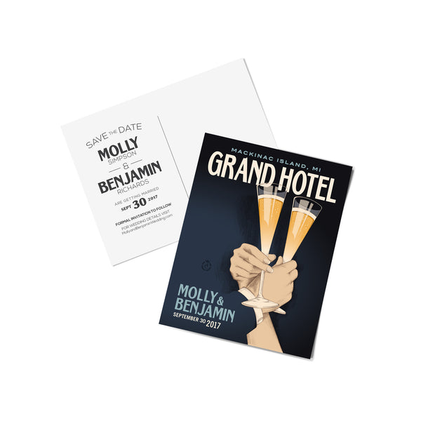 First Toast Save The Date