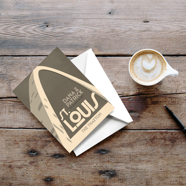 St. Louis Gateway Arch Thank You Cards