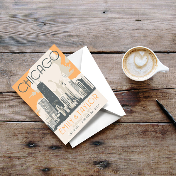 Chicago Gold Coast Thank You Cards