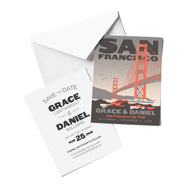 San Francisco Golden Gate Save The Date