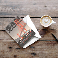 San Francisco Golden Gate Thank You Cards