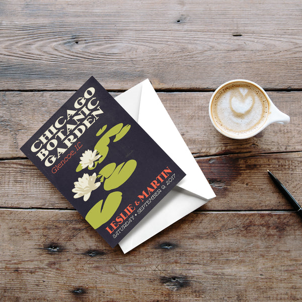 Lilly Pads Thank You Cards