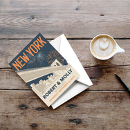 New York Skyline Thank You Cards