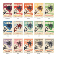 Palm Trees Thank You Cards