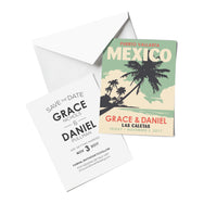 Palm Trees Save The Date