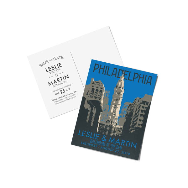 Philadelphia City Hall Save The Date