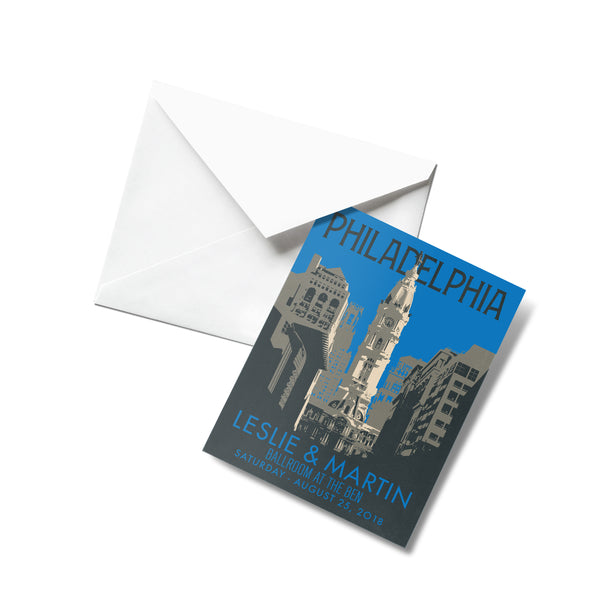 Philadelphia City Hall Thank You Cards