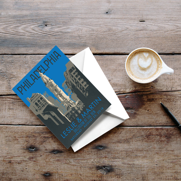 Philadelphia City Hall Thank You Cards