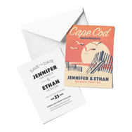 Sand Fence Save The Date