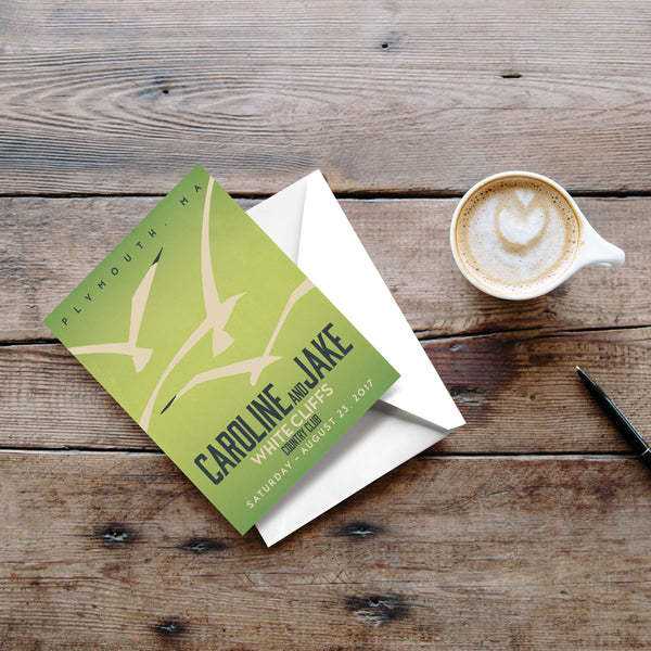 Seagulls Thank You Cards