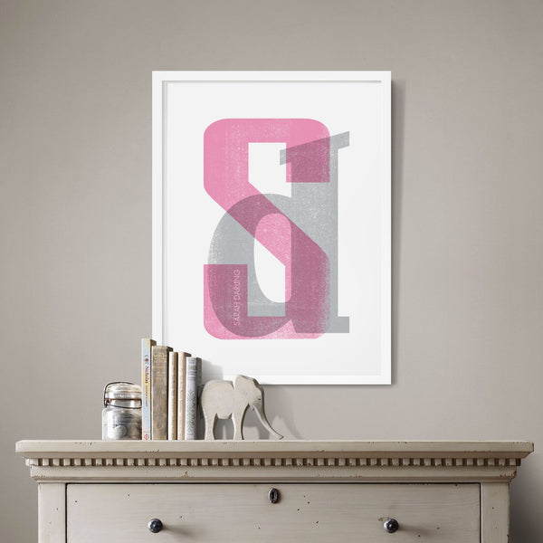 Stacked Initials