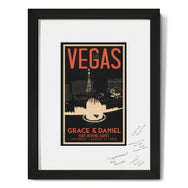 Las Vegas Fountain Thank You Cards