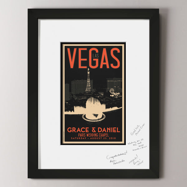 Las Vegas Fountain Guest Book