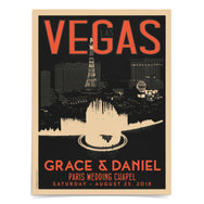 Las Vegas Fountain Thank You Cards