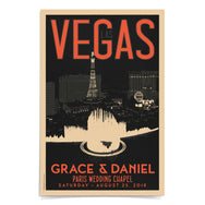 Las Vegas Fountain Thank You Cards