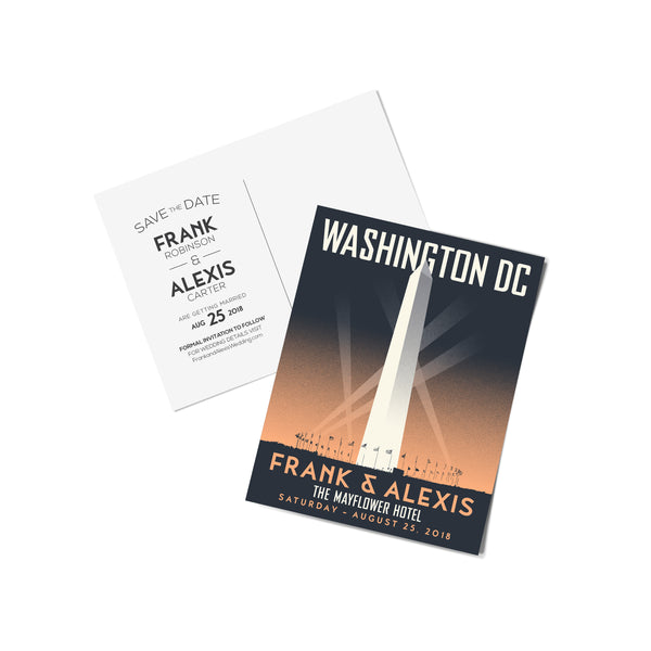 Washington Monument Save The Date