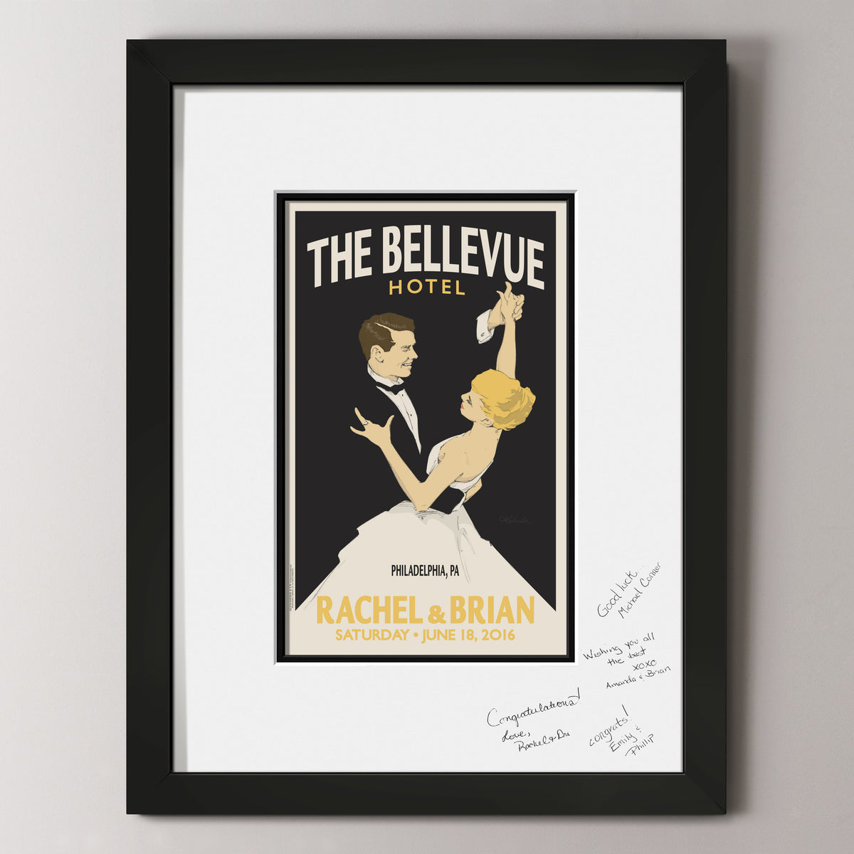 Wedding Waltz Guest Book