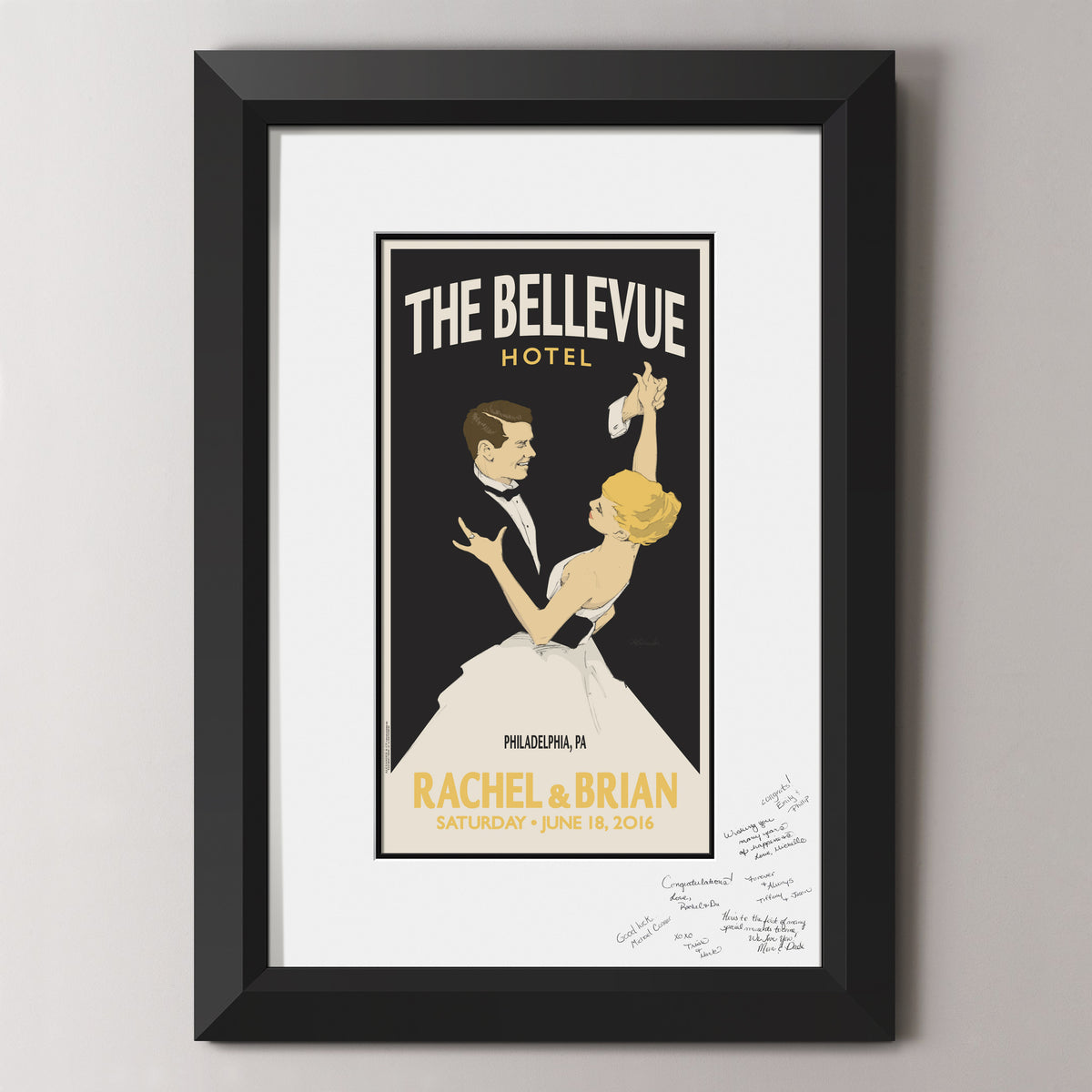 Wedding Waltz Guest Book