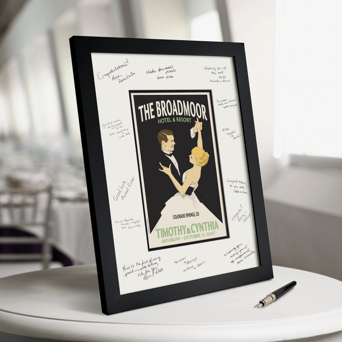 Wedding Waltz Guest Book