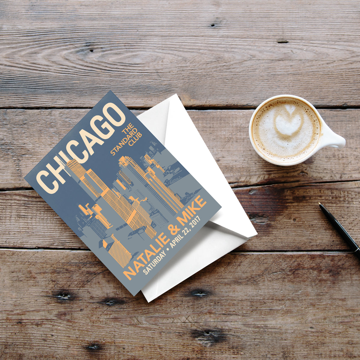 Downtown Chicago Thank You Cards