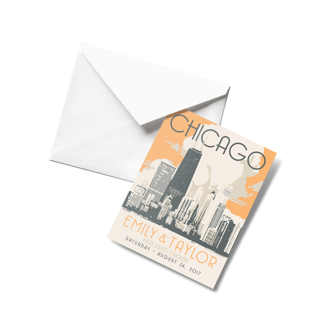 Chicago Gold Coast Thank You Cards