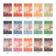 San Francisco Golden Gate Thank You Cards