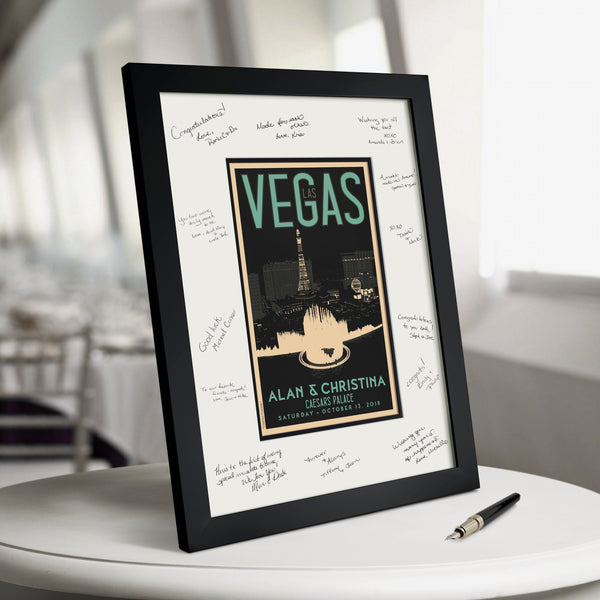 Las Vegas Fountain Guest Book